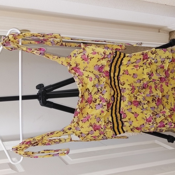 For Love and Lemons Maison Floral Maxi Dress Medium - Picture 6 of 14